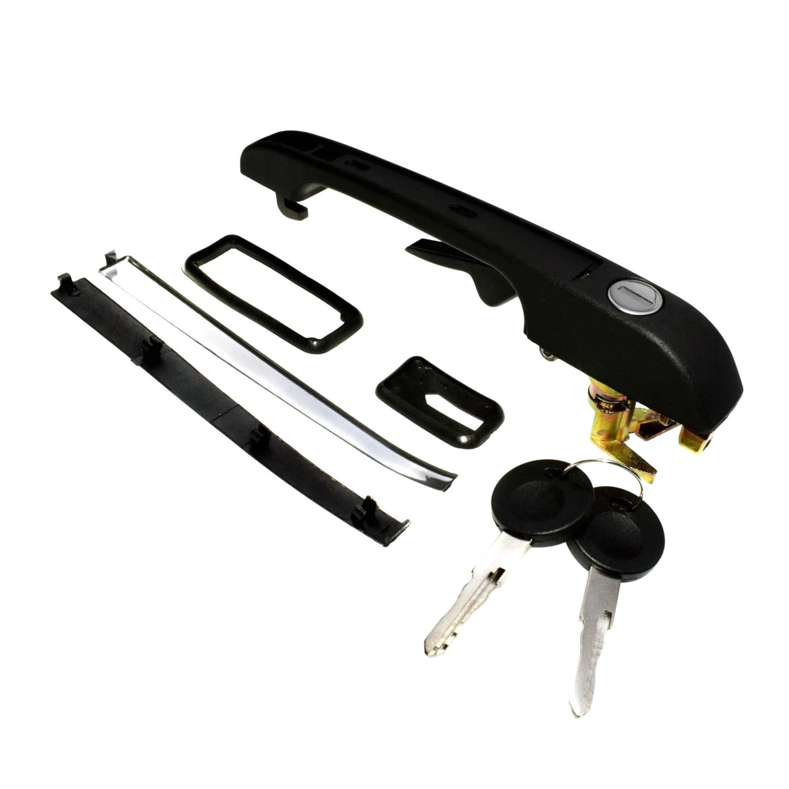 Ymyyqw Front Right Car Outer Door Handle Car Outside Door Handle Front/Rear Left/Right For Golf Mk1 Mk2 81-91 For 84-91 191837205A 191837206A 193839205