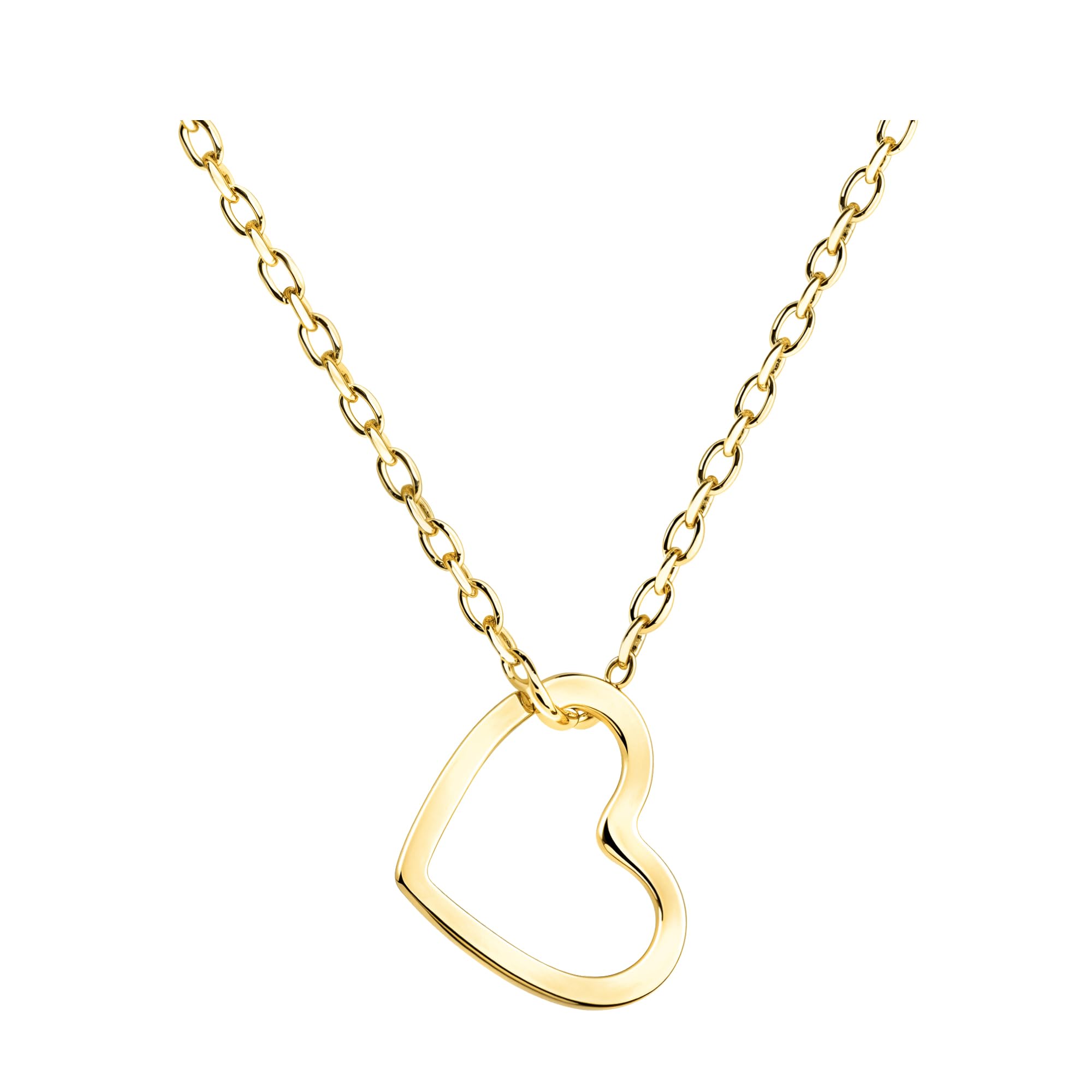 Sofia Milani - Collar para Mujeres en Plata de Ley 925 - Colgante de Corazón