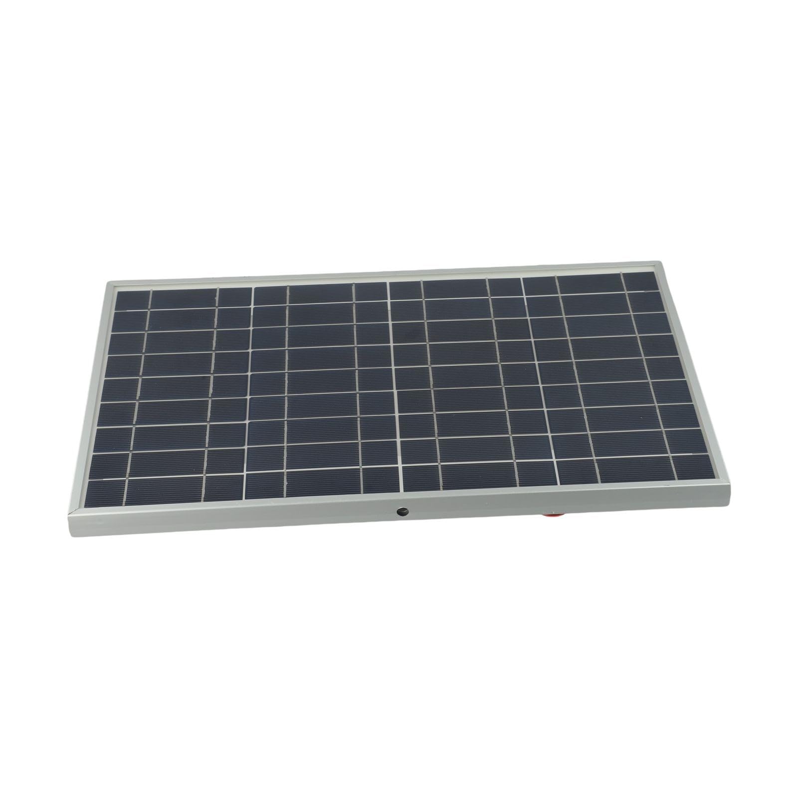 EasyByMall 15W 12V Solar Panel Kit Tragbares Ladegerät IP65 Wasserdicht Krokodilklemmen für Camping Boot Batteriewartung