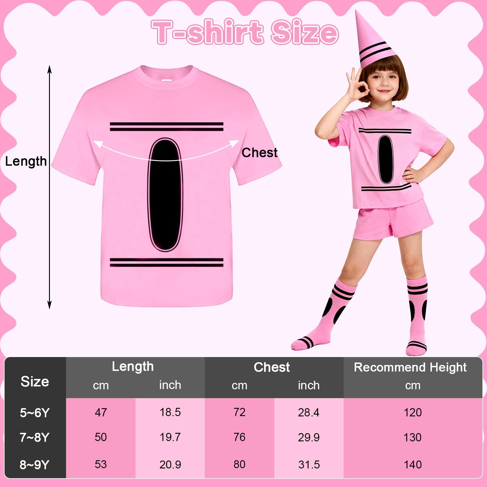 Ainvliya World Book Day Costume Kids, World Book Day 2026 Full Costume Kids - Image 4