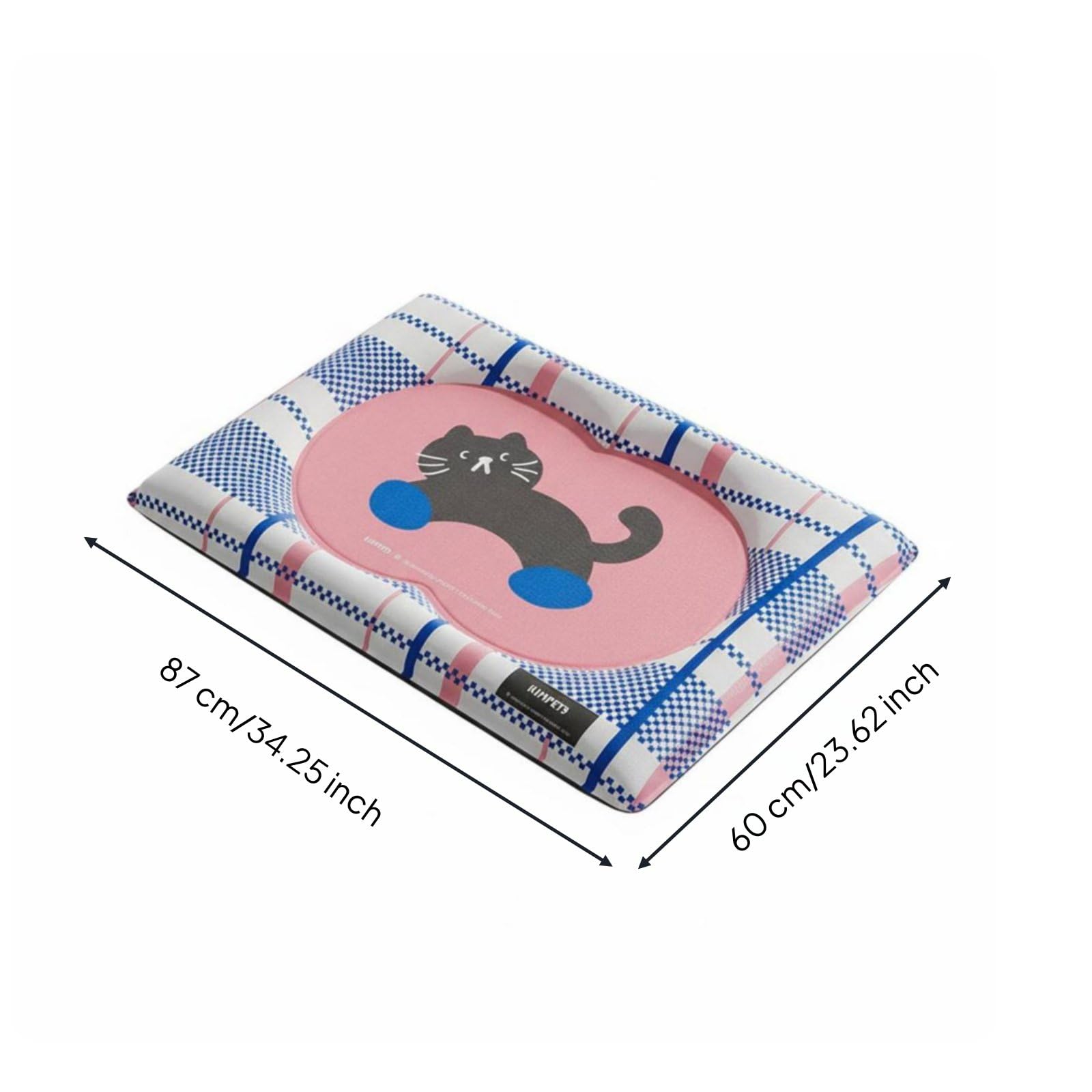 'été pour Chien et Imperméable Tapis Rafraîchissant pour Animaux Fond Antidérapant Coussin de Couchage Pliable pour Chiens, Déplacement, XXL