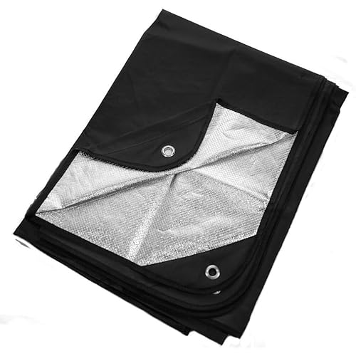 Arcturus Heavy Duty Survival Blanket - Insulated Thermal Reflective Tarp - 60" x 82". All-Weather, Reusable Emergency Blanket for Car or Camping. Thermal Barrier Blocks Infrared Signature