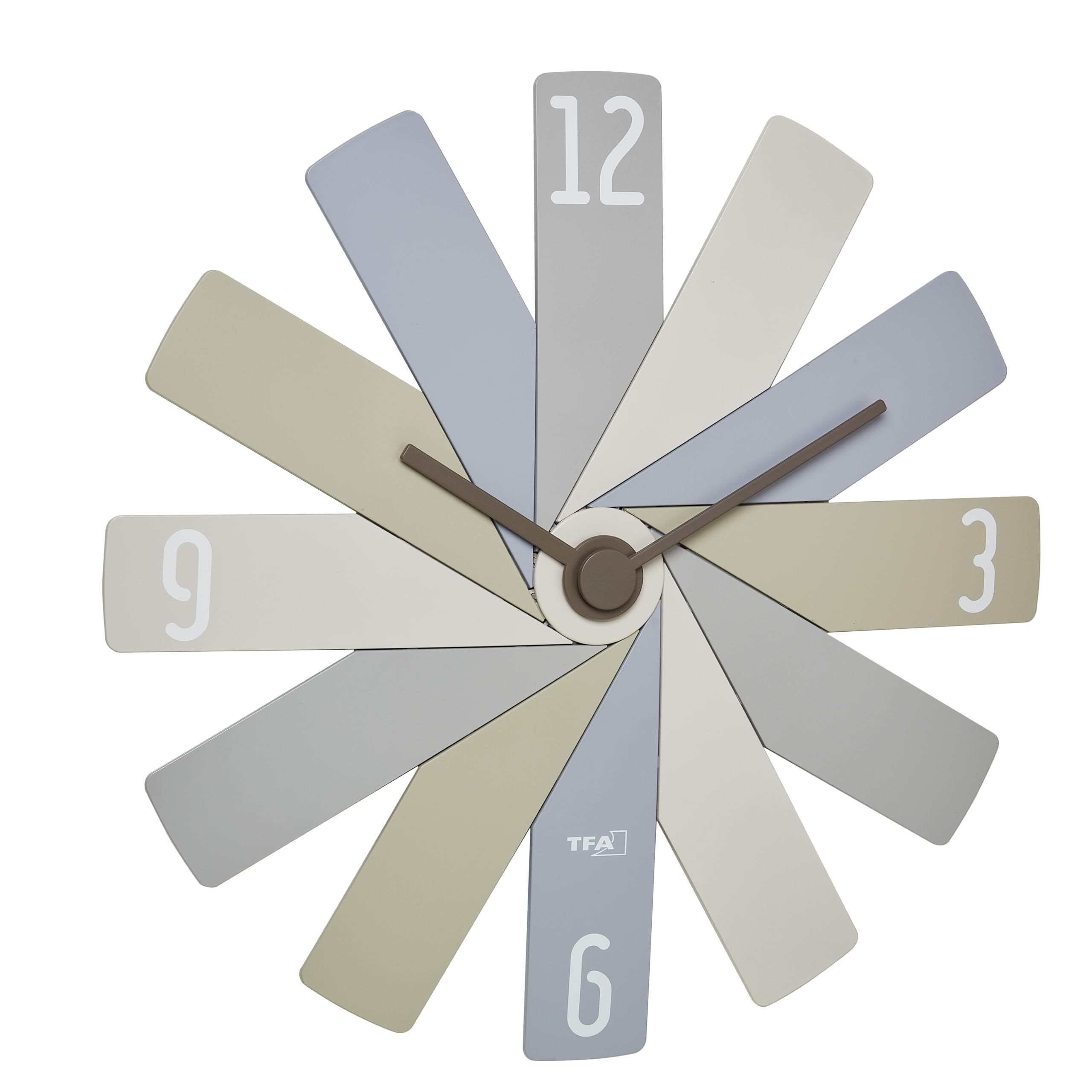 Horloge à quartz design TFA Dostmann 60.3020.30, alliance de durabilité et d'esthétique