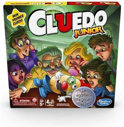 Hasbro Gaming Jeu de Plateau Cluedo Junior, Le mystère du