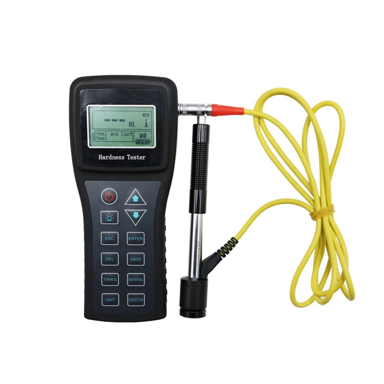 Mthckxjbsuz One Color Hardness Tester, Leeb Hardness Tester Testing Metal Steel Rebound Pen-Type Durometer With Data Output Sl-150