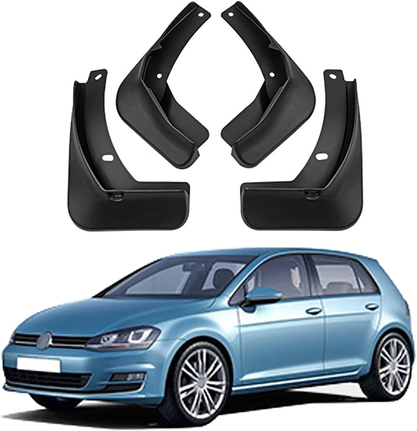 NYSLDSCO Mud Flaps for Volkswagen Golf 7 2014-2018