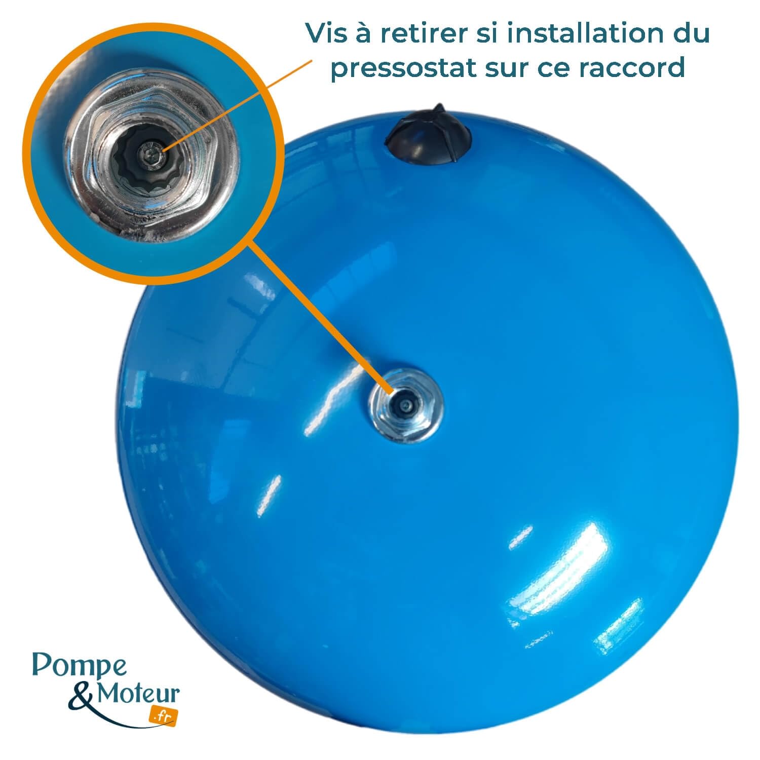 Réservoir à Vessie Aquasystem 500l Vertical Sous Pression 10 Bars