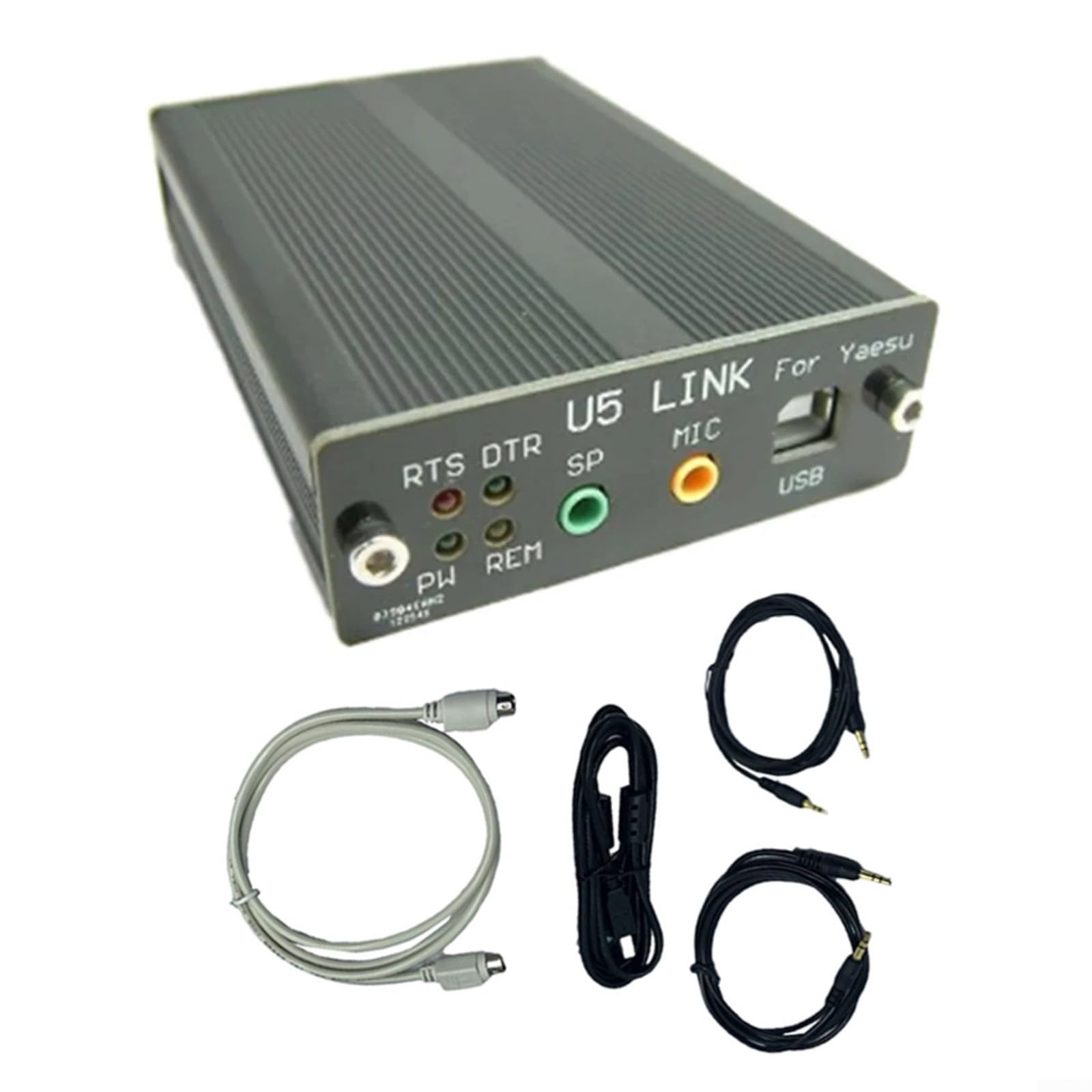 USB Radio Connector Adattatore per YAESU FT-817ND FT-857D FT-897D con Chip FTDI 115200 Baud Optoaccoppiatore Isolamento DATA CAT Interfaccia Nero