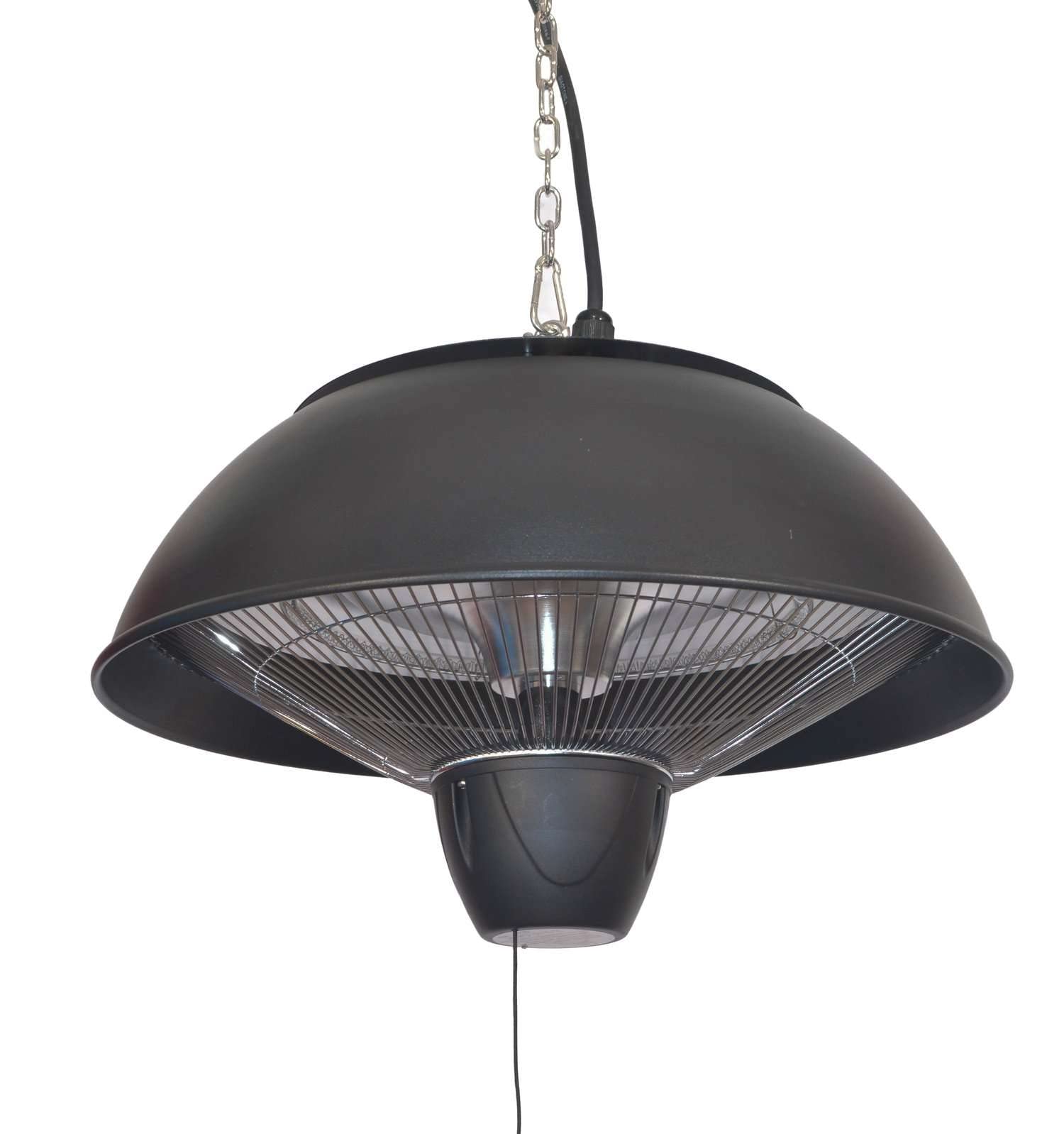 Heatlab Ceiling Hanging Outdoor Indoor Halogen Bulb Electric Infrared Patio  Heater 1.5kW, Black : Amazon.co.uk: Garden