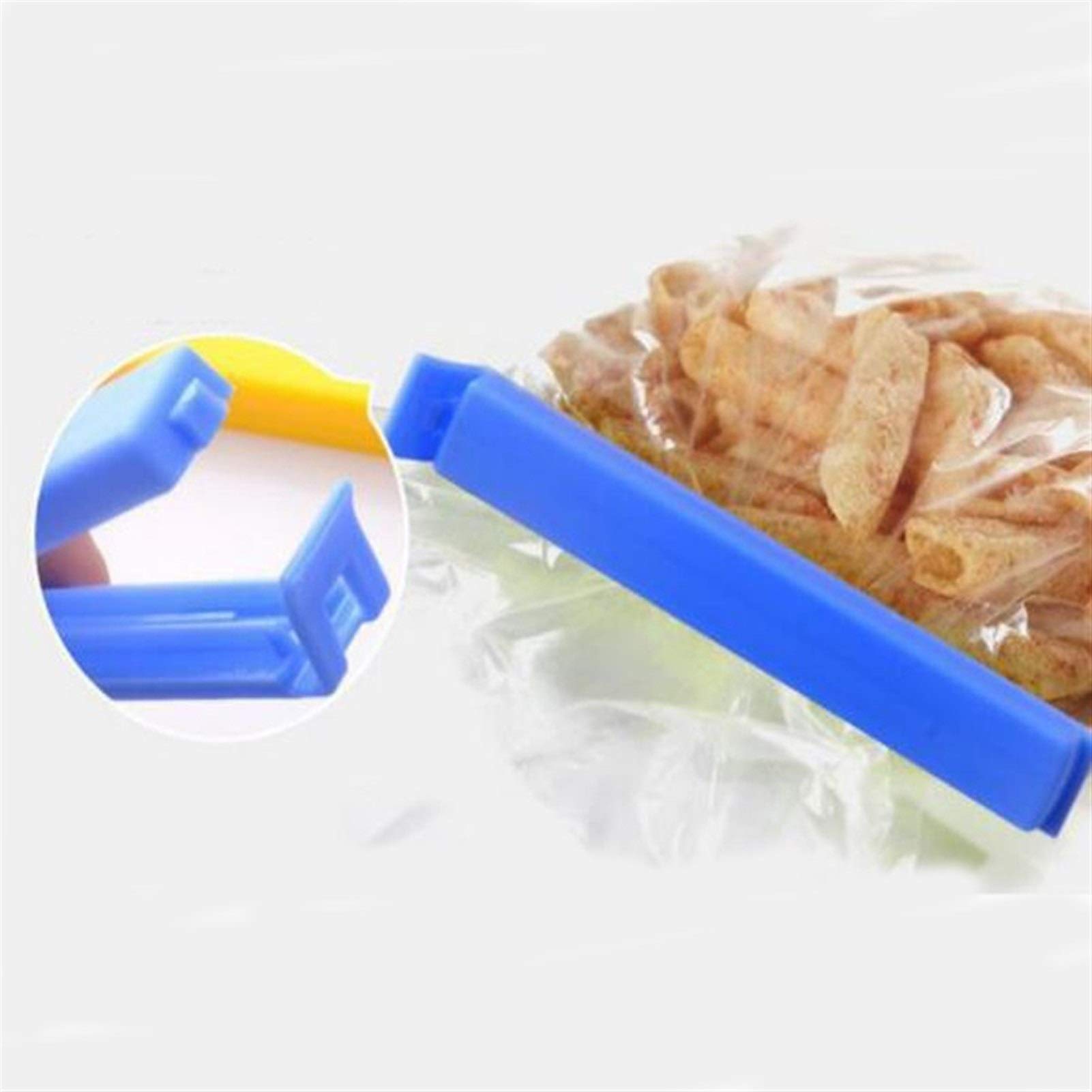 Huishouden Voedsel Snack Opslag Afdichting Zak Clips Sealer Klem, 10 stks/partij Klem Plastic Tool Huishouden Close Clip 11 CM