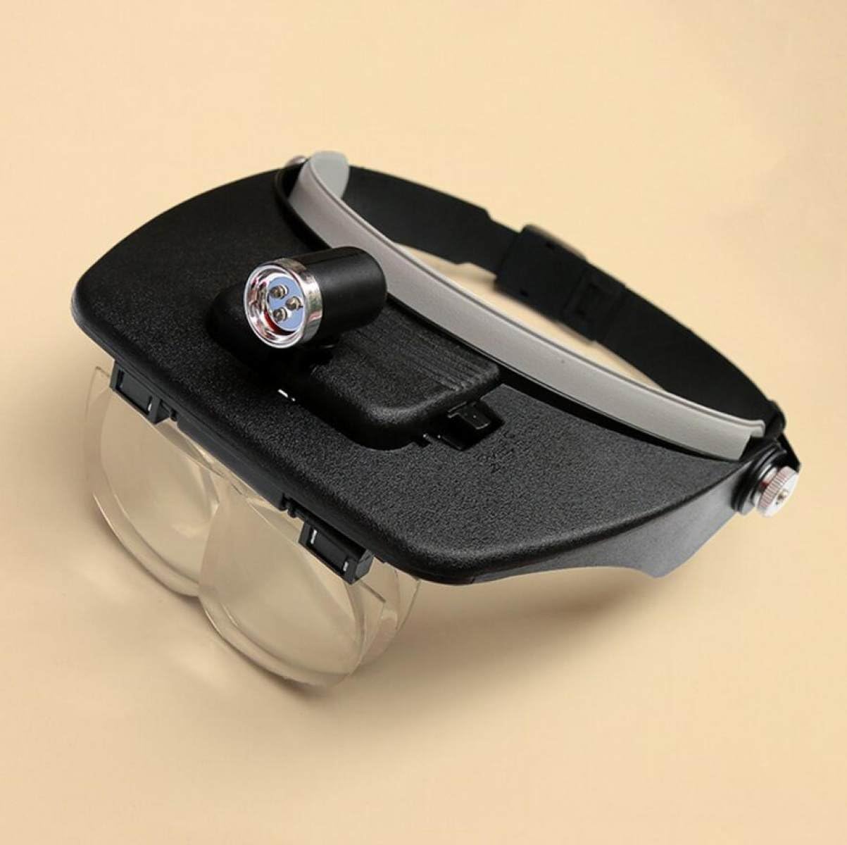 Magnifying Glass Helmet Magnifying Glass With 3LED Lamp 4