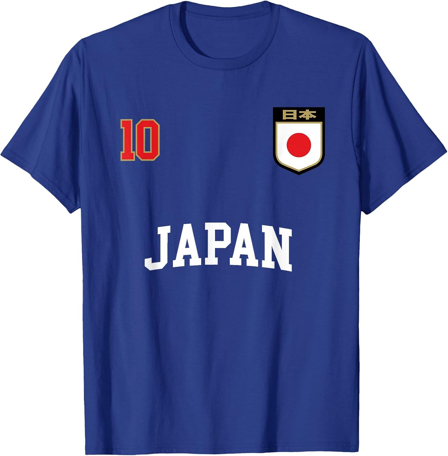 Japan Soccer Team Shirt 10 Retro Japanese Flag Shirt Nihon