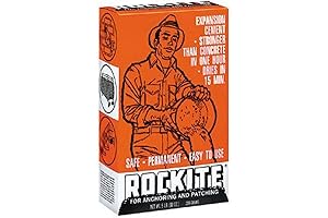 10006 Rockite Cement, Hydraulic for Quick-Setting Concrete Repairs