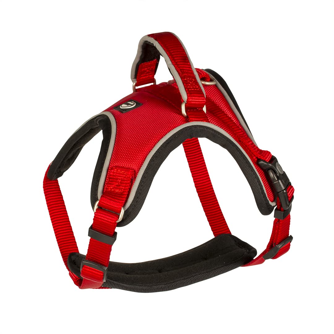 duvoplus, Comfortable and Contemporary Tableware, EXPLOR West Series, Robust and Waterproof Tableware, Size 30-40 cm/15 mm, Red, Waterproof, Durable Quality, Ideal for Walking