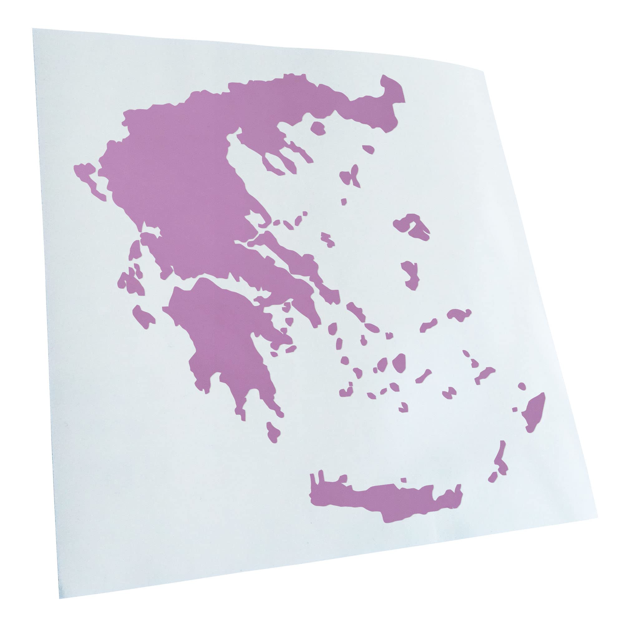 Kiwistar Adesivo Per Auto Grecia Schema Grigio – Decalcomania Per Vetri E Carrozzeria – Tuning Per Auto, Moto, Camper, Laptop