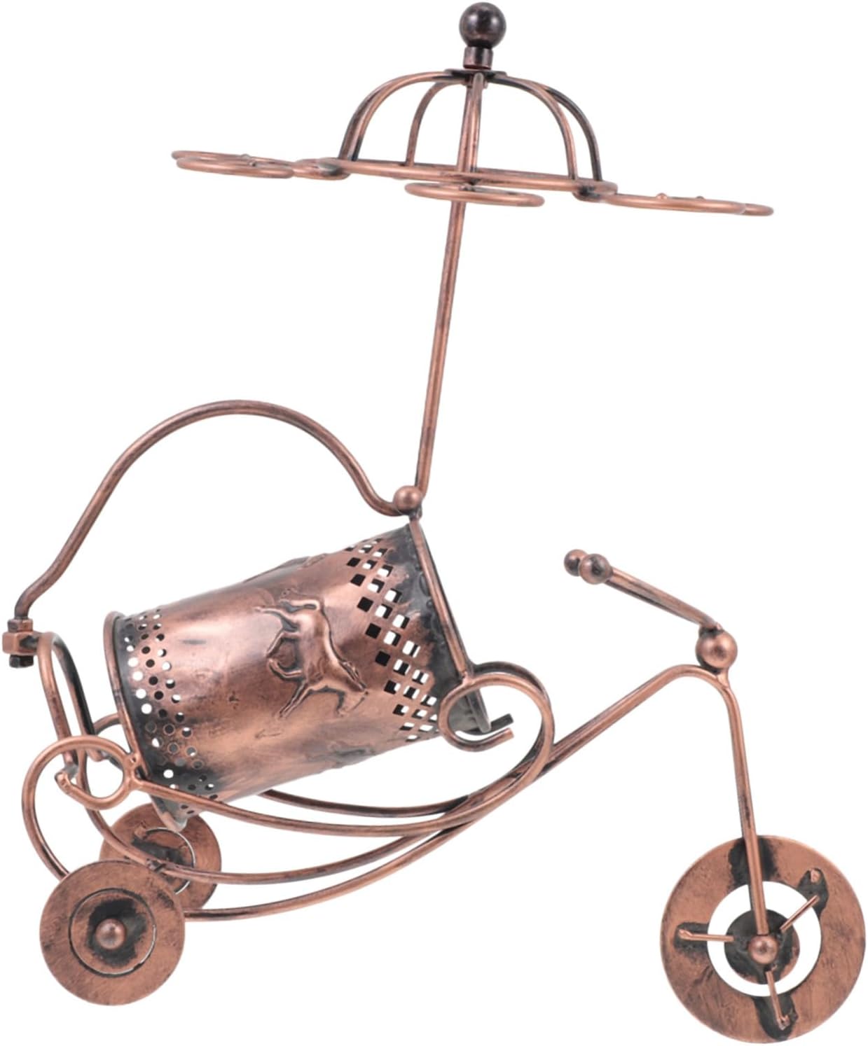 Light Brown Wine Rack Bottle Storage Holder Desktop Display Rack for Wine Bottle Compact Space-Saving Stylish Organizer for Home Kitchen and