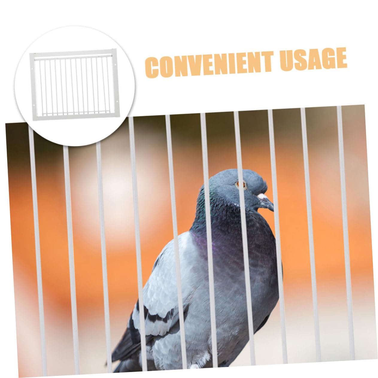 Puerta para Jaula de Pájaros 2 Piezas 33x26 Cm para Palomares de Carreras y Saltos Puerta Reforzada de Hierro Resistente para Palomas Competición y Jaulas Exteriores