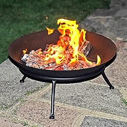 Classic and nostalgic design with hand finish Material: Iron Rustproof Withstands heat up to 360 degrees Dimensions: D 45 cm x H 16.5 cm