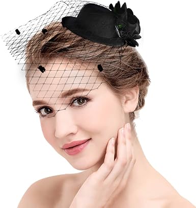 ZXC Yemruode Mini Hat Hair Clip with 