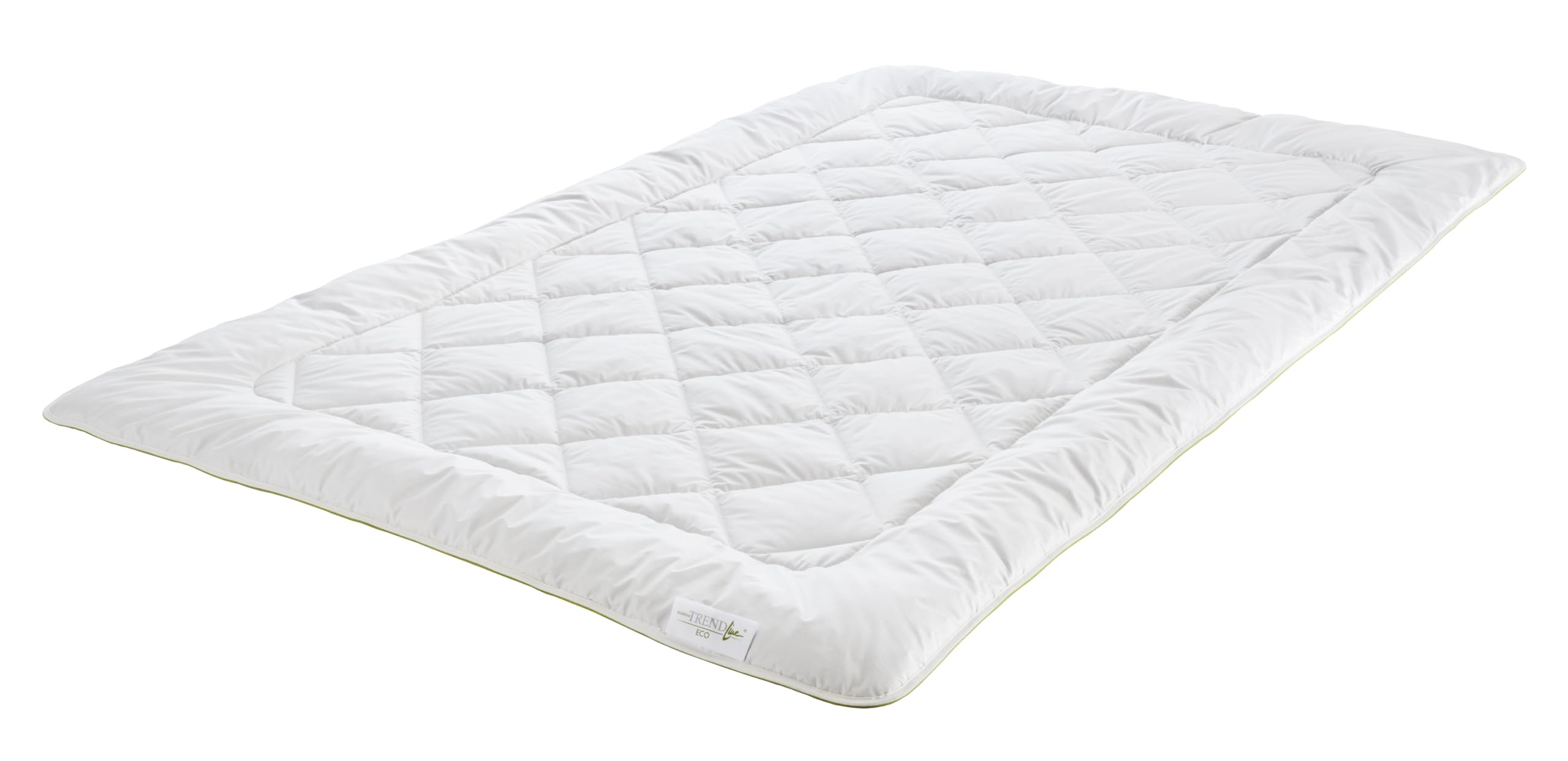 Badenia Trendline Eco Steppbett Kamel Leicht 135 x 200 cm, weiß, Öko- Tex Zertifiziert, produziert nach deutschem Qualitätsstandard