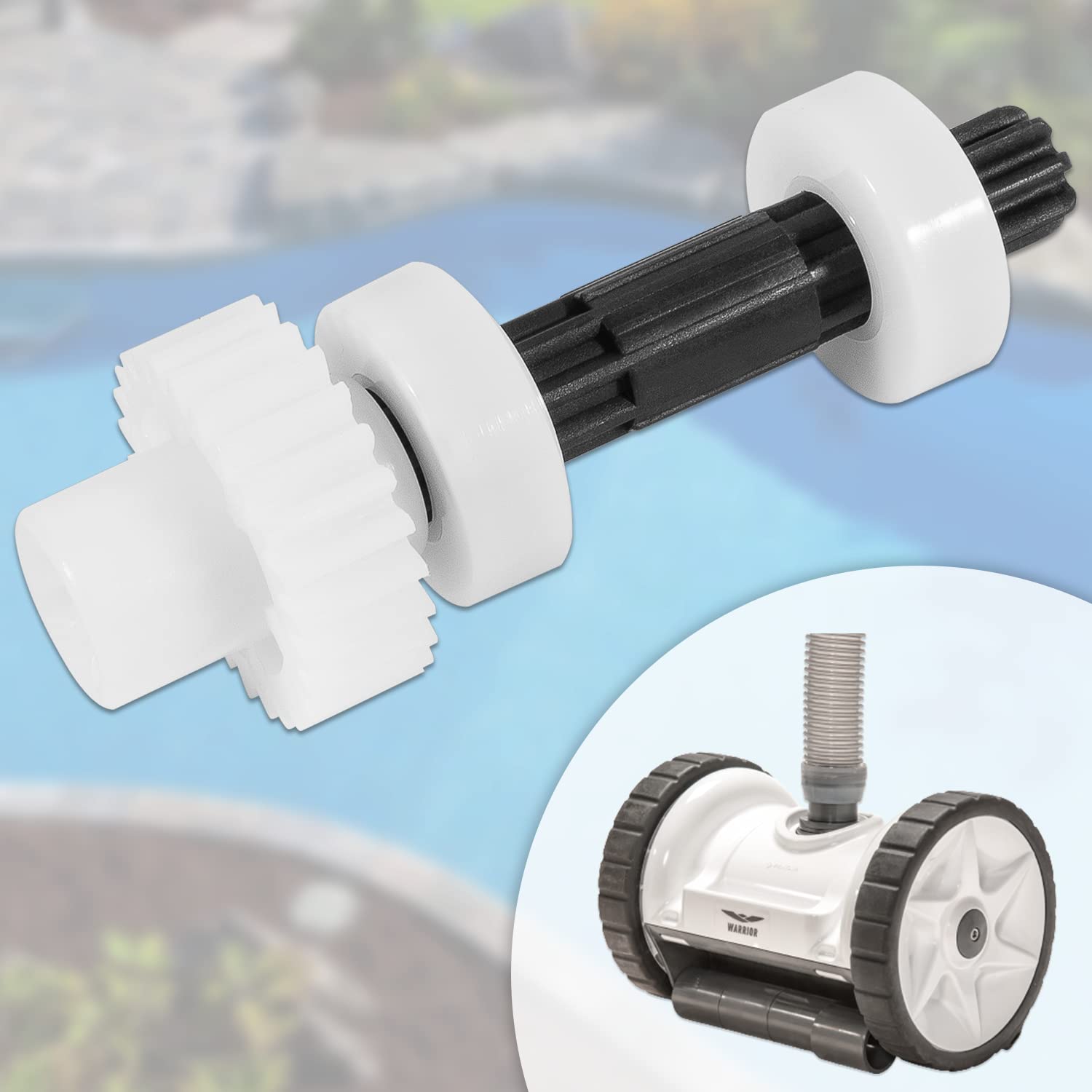 Bzumperyz 360290 Right Drive Kit for Kreepy Krauly Warrior Rebel Pool Cleaner/Vacuum Drive Axle-image-29