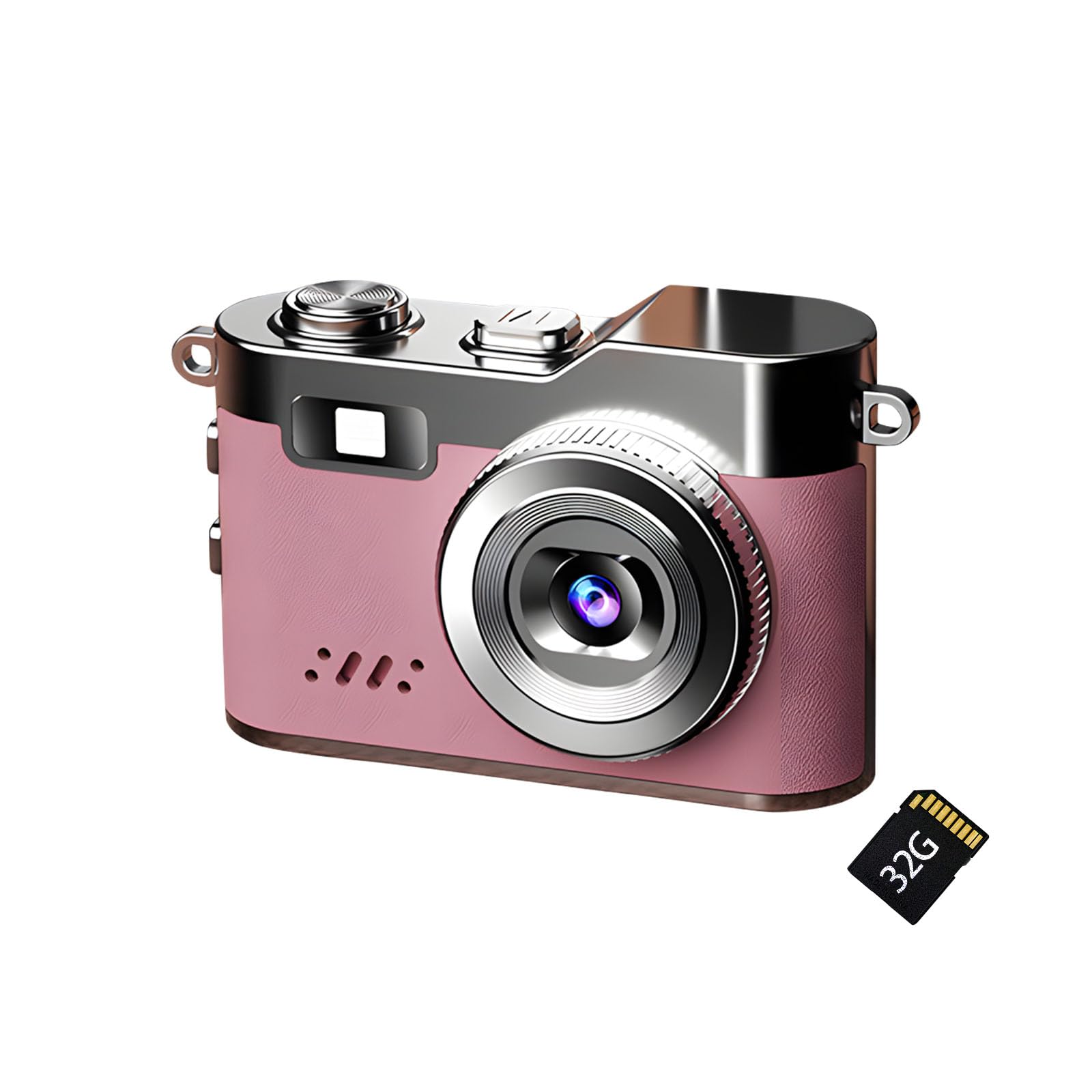 Portable 1080P Camera with 16GB 32GB Slot Retro Styles for Travel Enthusiasts Cute Retro Photography Gadget-picture-25