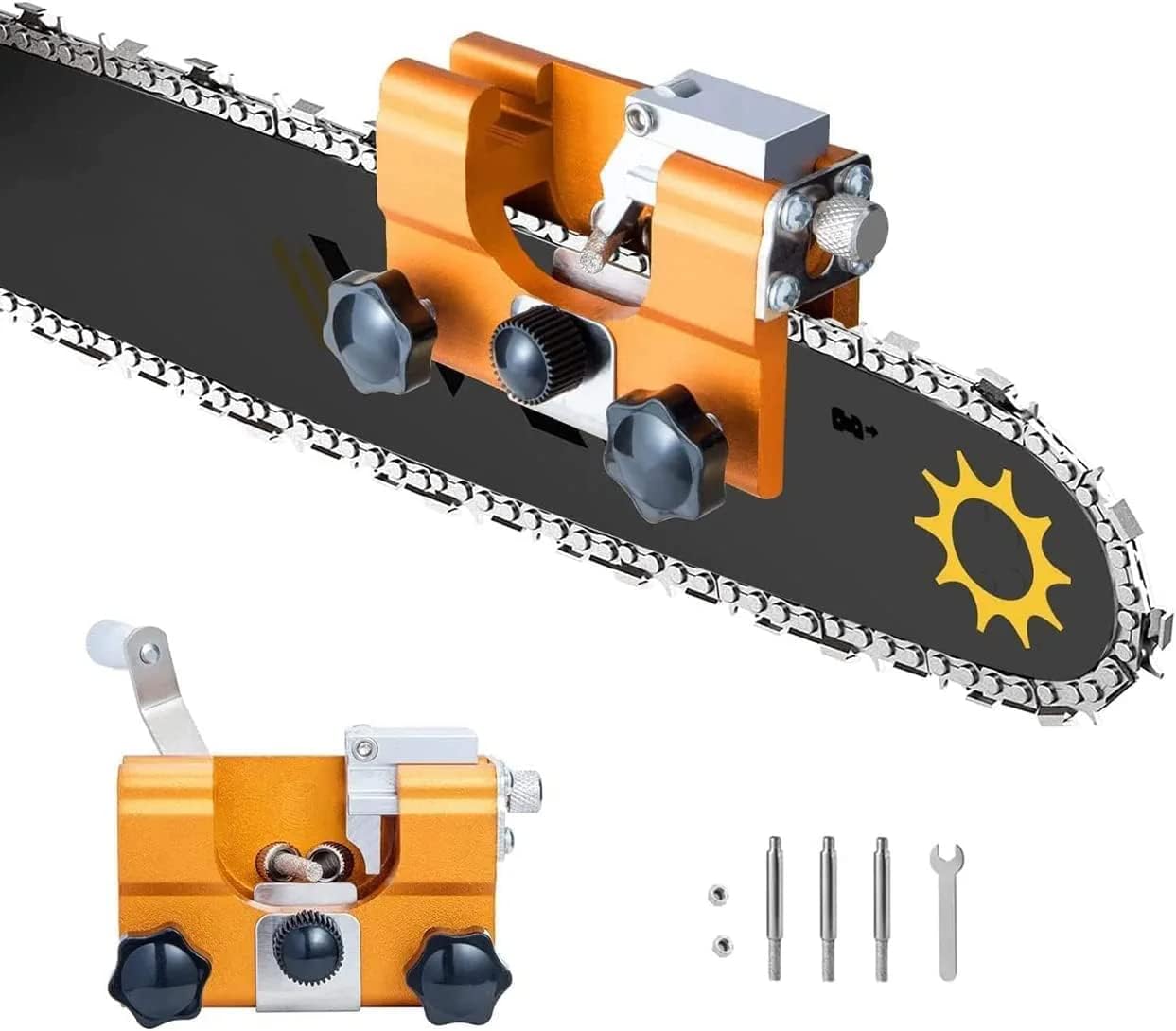 HRFIJIK Chainsaw Sharpener, Chainsaw Sharpening Kit