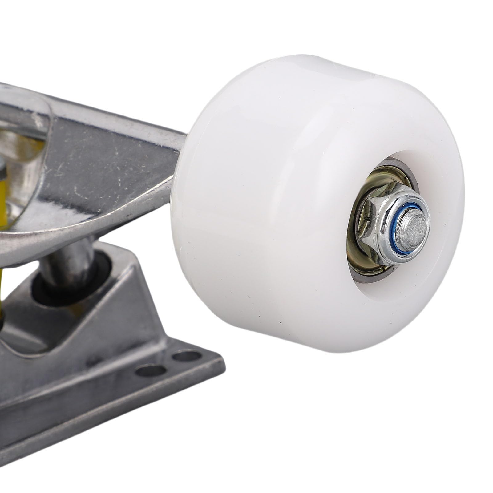 Asixxsix Trucks de Skateboard, Roues de Skateboard ergonomiques Haute Performance, Installation Facile, Pads de Skateboard avec 4 Roues de 45 x 35 mm pour Trucks de 5 Pouces