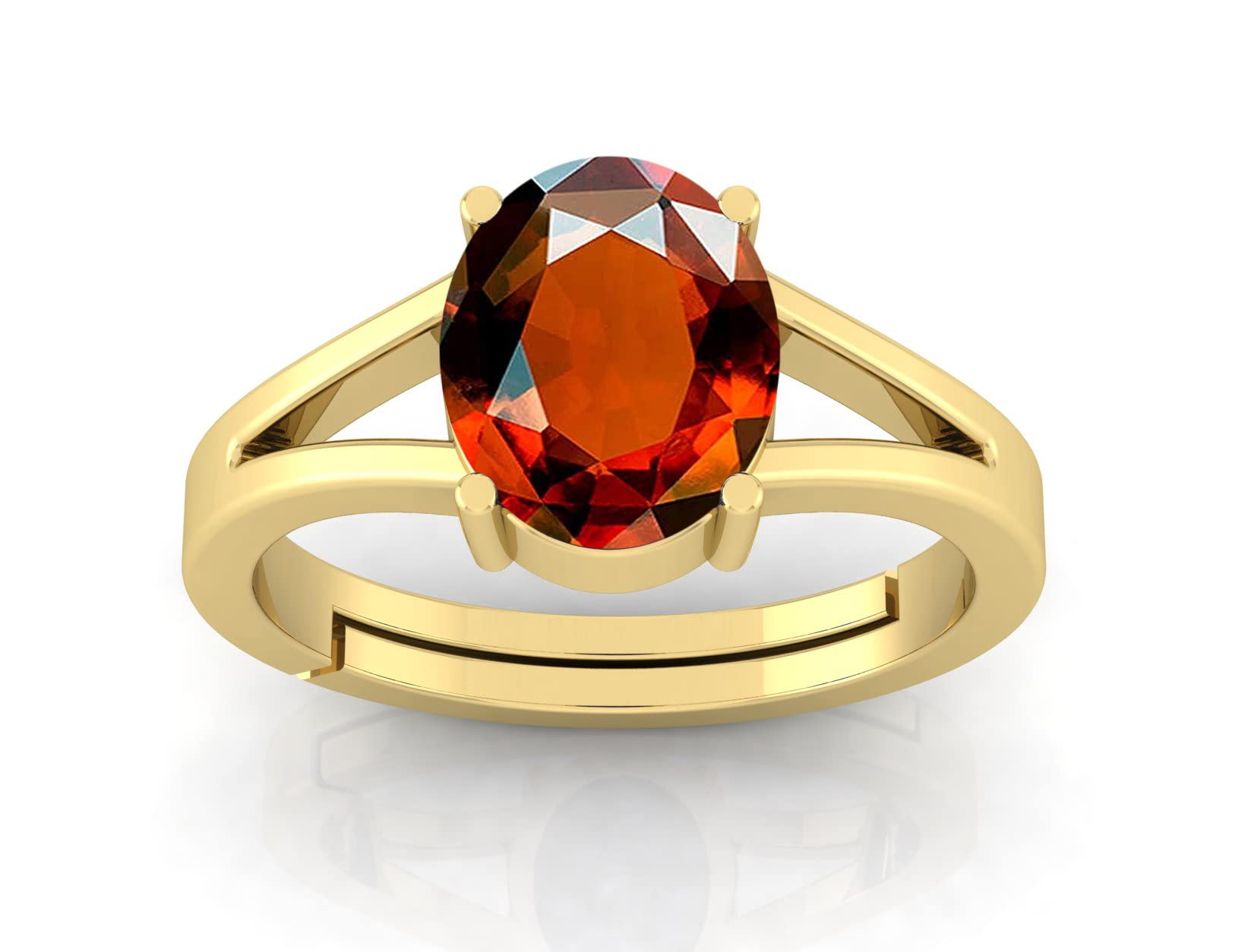 TODANI JEMS Natural Gomed Stone Ashtadhatu Red Gemstone 10.25 Ratti Rashi Ratna Adjustable Ring for Men and Women (B09PDZ1QR2) Amazon Price History, Amazon Price Tracker