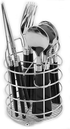 Gibson Sensations set de cuberterĂa de acero inoxidable 16piezas sensaciones Negro Gibson Sensations set de cuberterĂa de acero inoxidable 16piezas sensaciones Negro