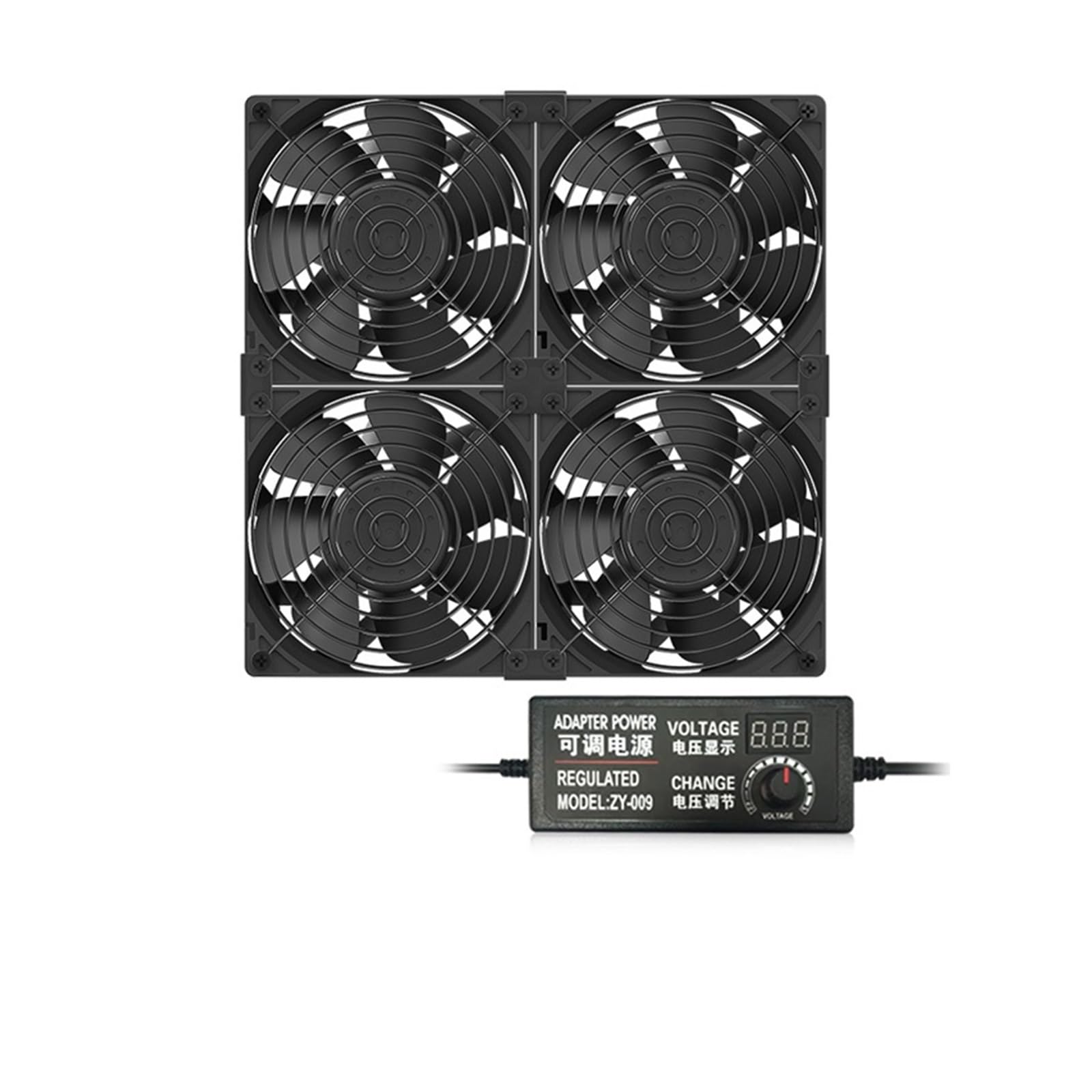 Ventilateur de Refroidissement 12038 TR/Min pour Baie Serveur et Armoire Informatique