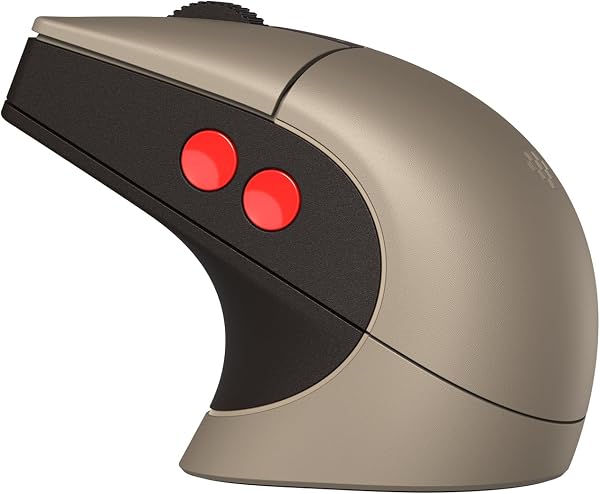 8BitDo Retro R8 Mouse with Charging Dock, PAW 3395 Optical Sensor DPI 26,000, Wireless Mouse with 4K Polling Rate, Programmable Buttons, and HUANO Micro Switches - C64 Edition - 1