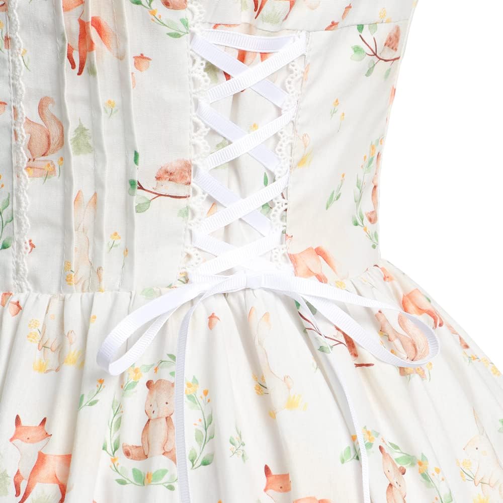 Women Gothic Lolita Dress Classic Summer Sleeveless Vinage Goth Lolita Dress Plus Size Anime Maid Cosplay Costume - Image 5