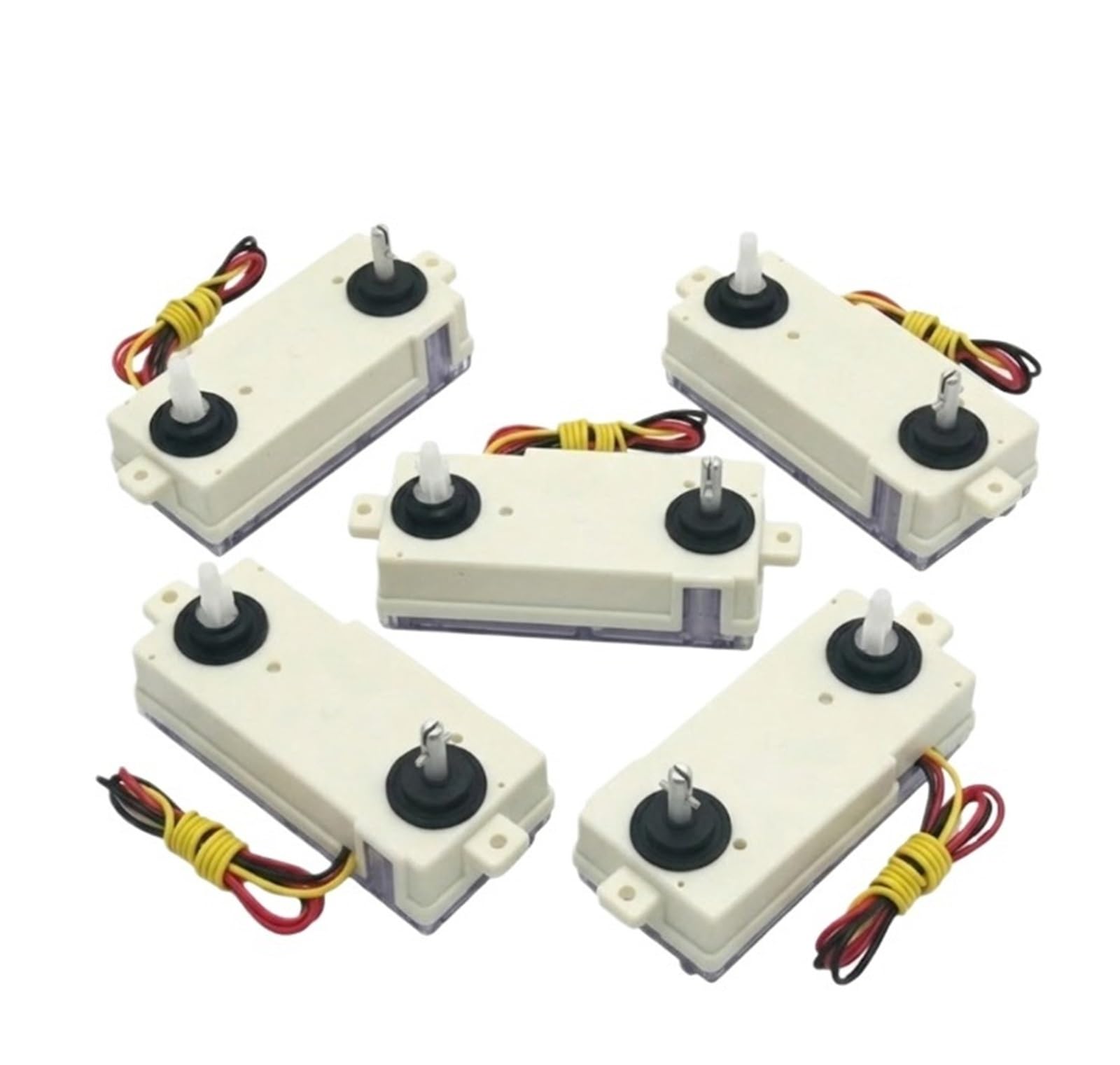 Shiketong 5Pcs For Semi-Automatic Twin-Tub Washing Machines Washing Timer Three-Row 15-Minute Bar Machine Timer Regulation Switch