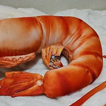 Amazon.co.jp: 約80cm 海鮮市場 海老 ぬいぐるみ エビ えび