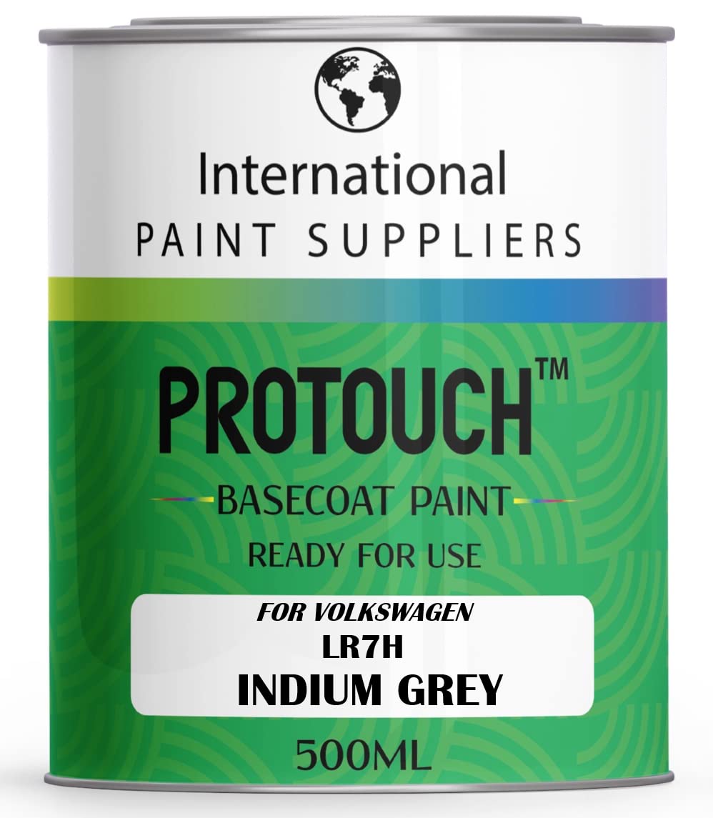 Protouch Indium Grey For Volkswagen Lr7h Basecoat Rfu Ready For Use Thinned Car Paint 500Ml Tin