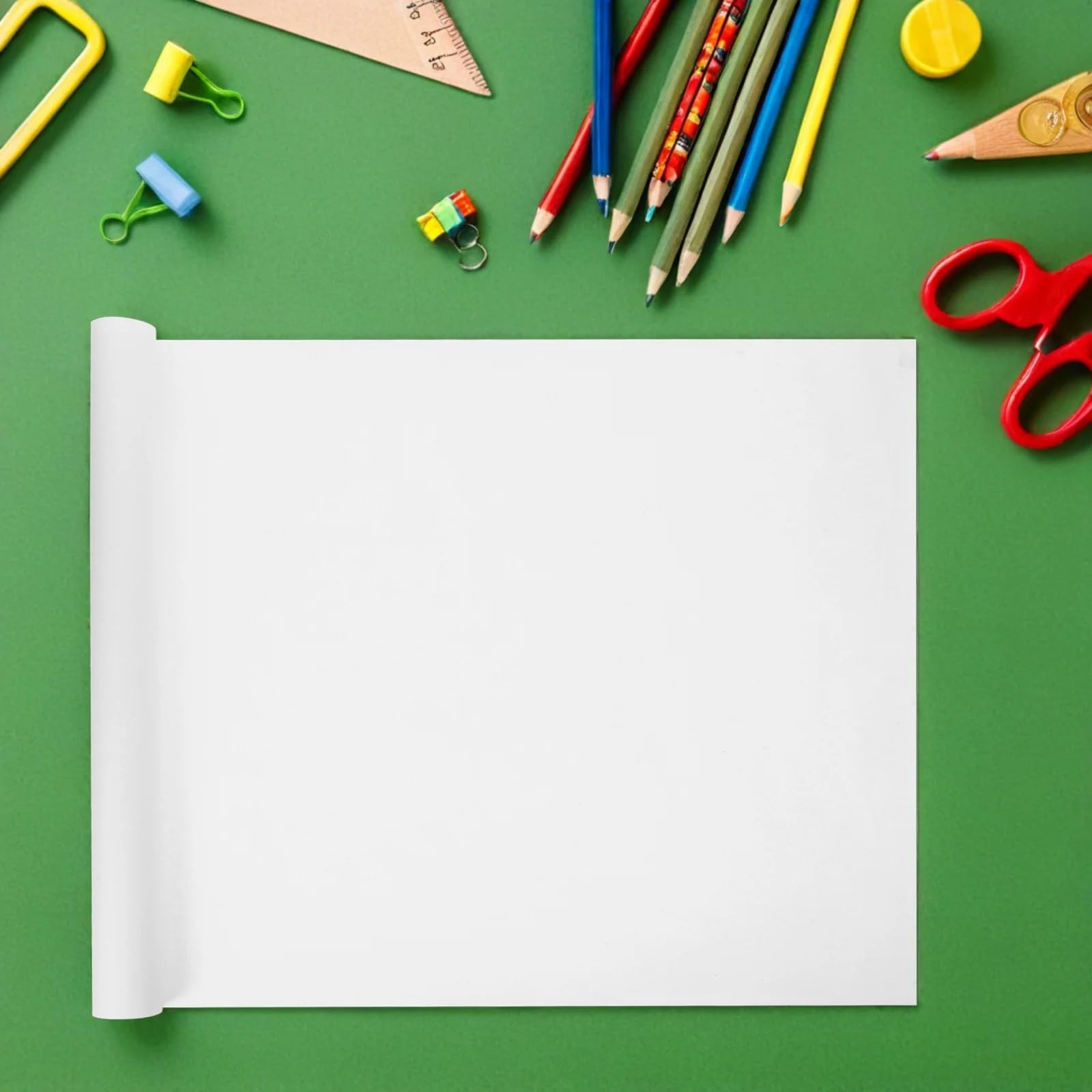 Papel De Calco Rollo Papel Dibujo Acuarela En Blanco 45x5m | 2 piezas Crayón de tinta acrílica for manualidades