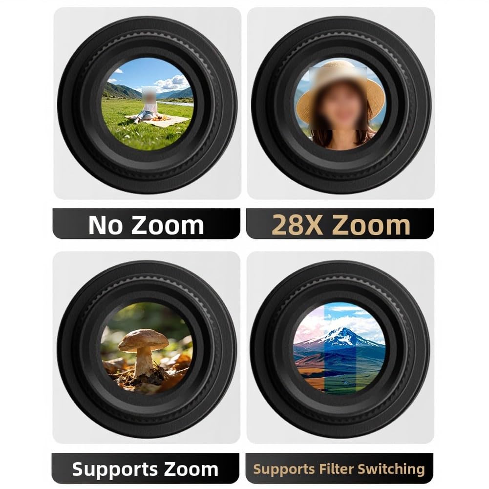 Fotocamera digitale da 68 MP con schermo flip e mirino, modalità bellezza per selfie, HD compatta per videocamera per fotografia e vlogging, colore nero