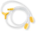 Medela Replacement Tubing for Hands-free Collection Cups, Designed for Freestyle Hands-free, Freestyle Flex & Swing Maxi Breast Pump, Authentic Spare Parts, Clear, 1 Set
