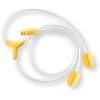 أنبوب بديل من Medela لأكواب التجميع بدون استخدام اليدين، مصمم لمضخة الثدي Freestyle Hands-Free وFreestyle Flex & Swing Maxi