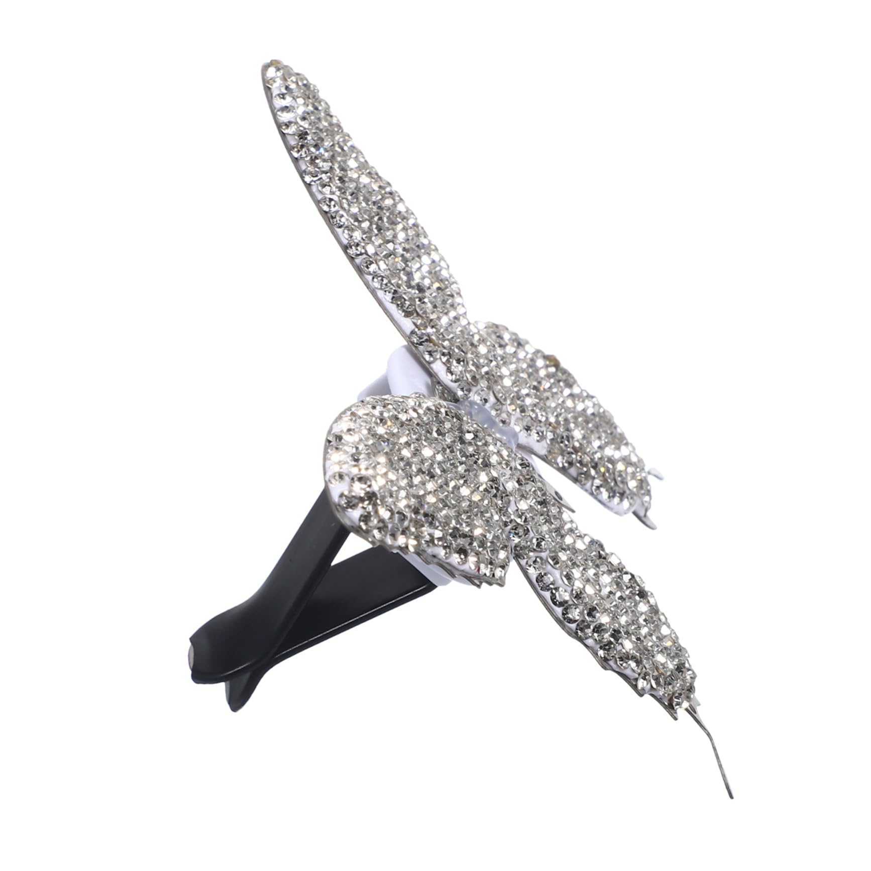 SOLUSTRE 5pezzi Clip Aromatica Per Auto Forma Di Farfalla Con Strass Decorazione Elegante Per Interni Facile Installazione Su Presa Aria Profumo Prolungato Per Esperienza Di Guida