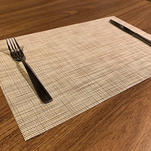 Kit Jogo Americano 6 Peças (Marrom Claro)