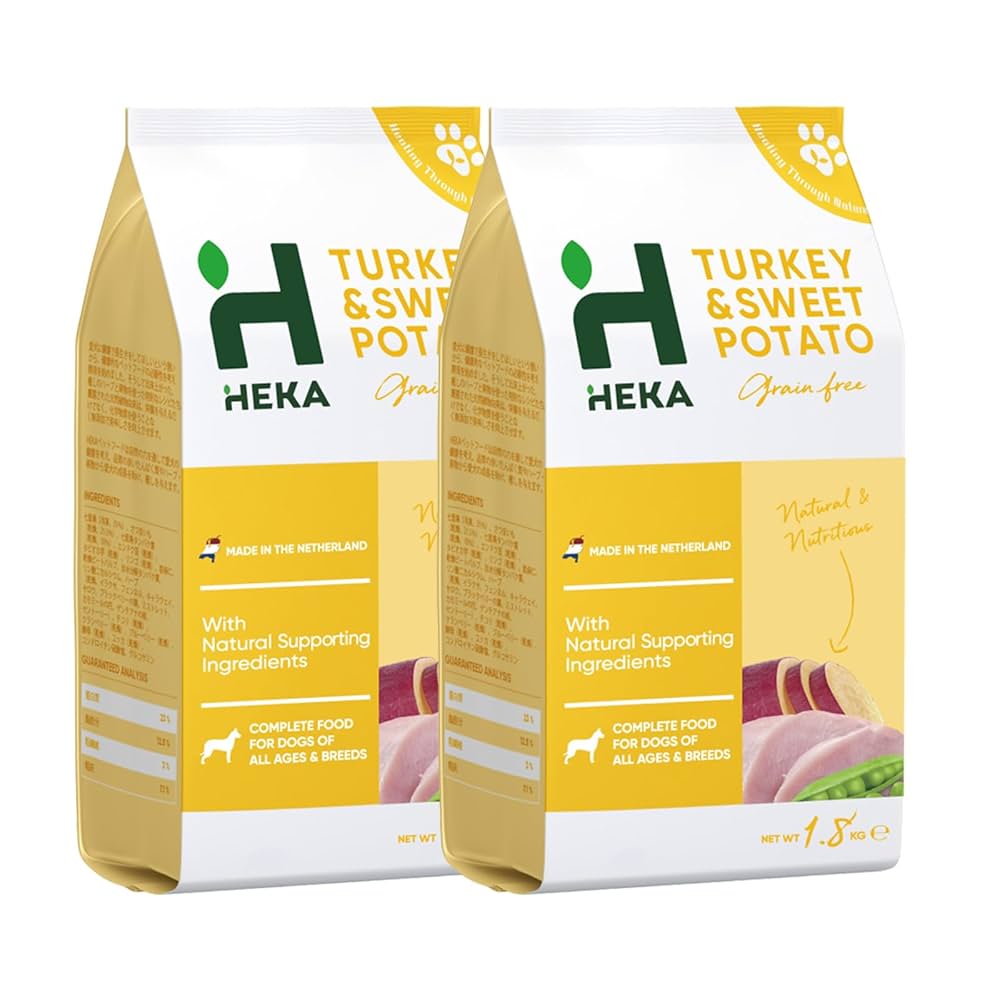 HEKA ドッグフード1.8k×3袋セット HEKA ドッグフード1.8k×3袋セット HEKA(ヘカ)グレインフリー