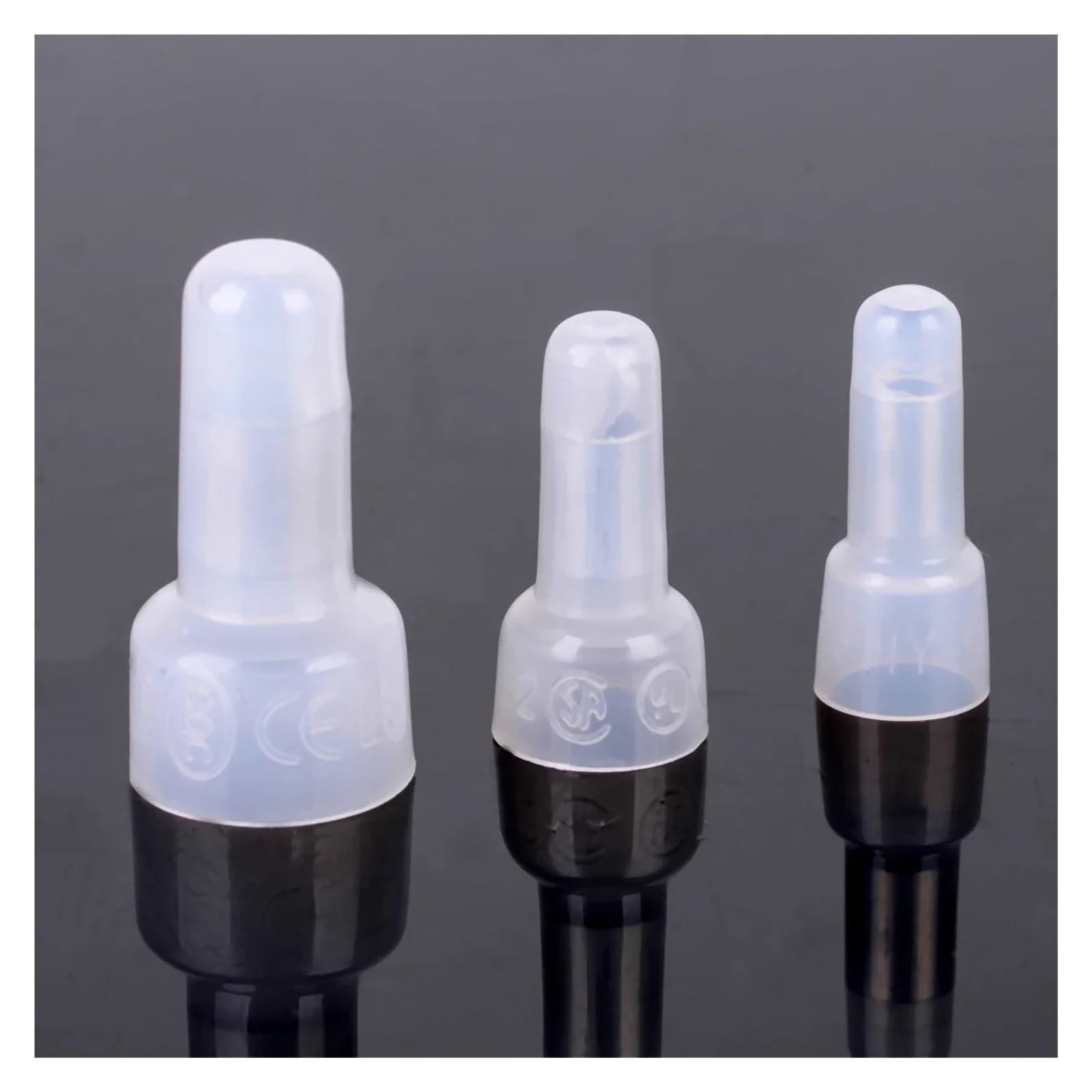 Terminale a vite Estremità chiusa Cappucci a crimpare Connettore compatible filo a spirale compatible cavo isolato Terminali a rapido P1 P2 P3 P4 P6 CE1(P6 (500pcs))