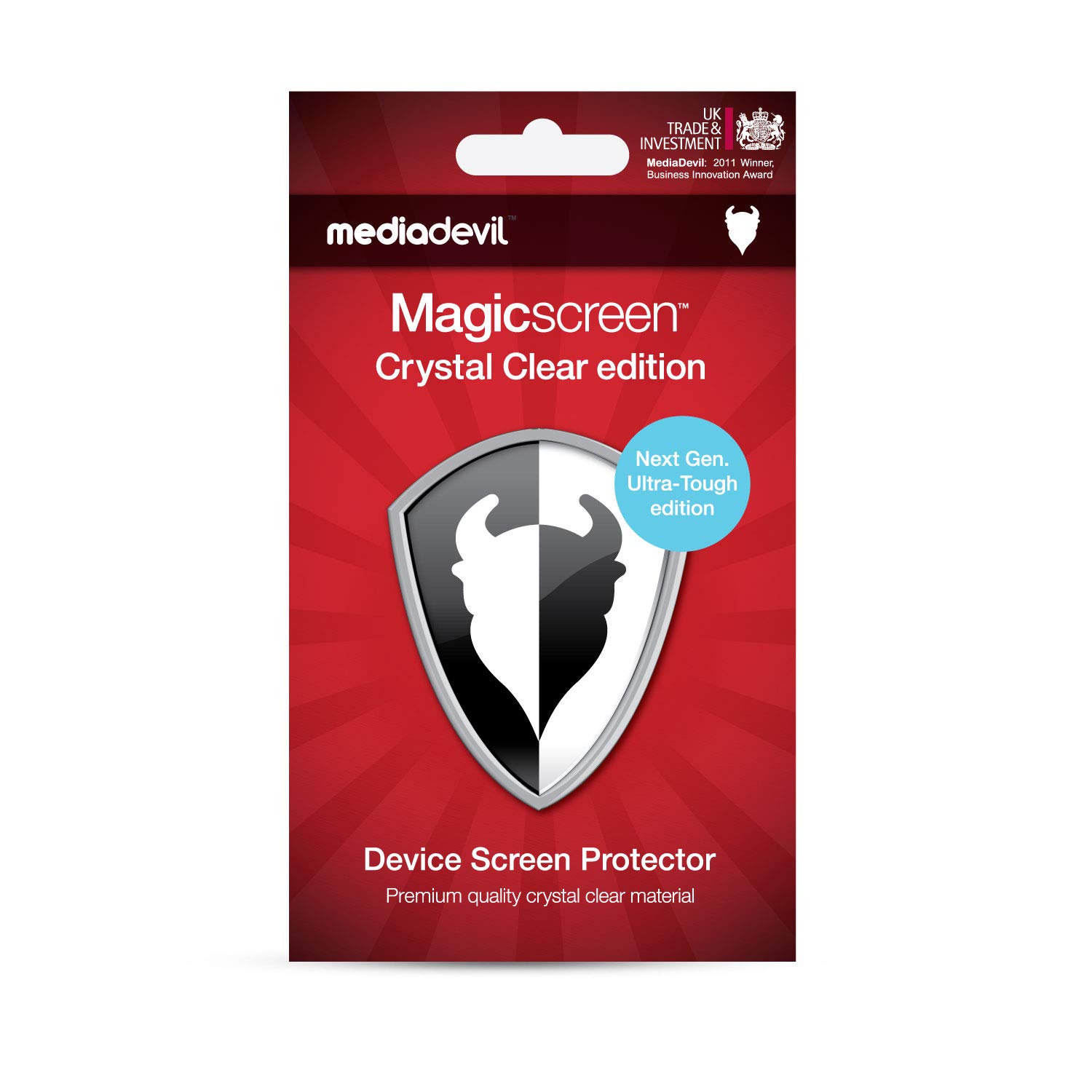 MediaDevilScreen Protector for iPad 10.2" (7th-9th Gen, 2019-2021) [Made in UK] - Ultra-Tough, Glass-Free Edition, 2-Pack