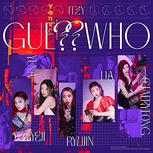 ITZY GUESS WHO リュジン GUESS WHO (Day version) SCANS #RYUJIN #ITZY #있지 #MIDZY