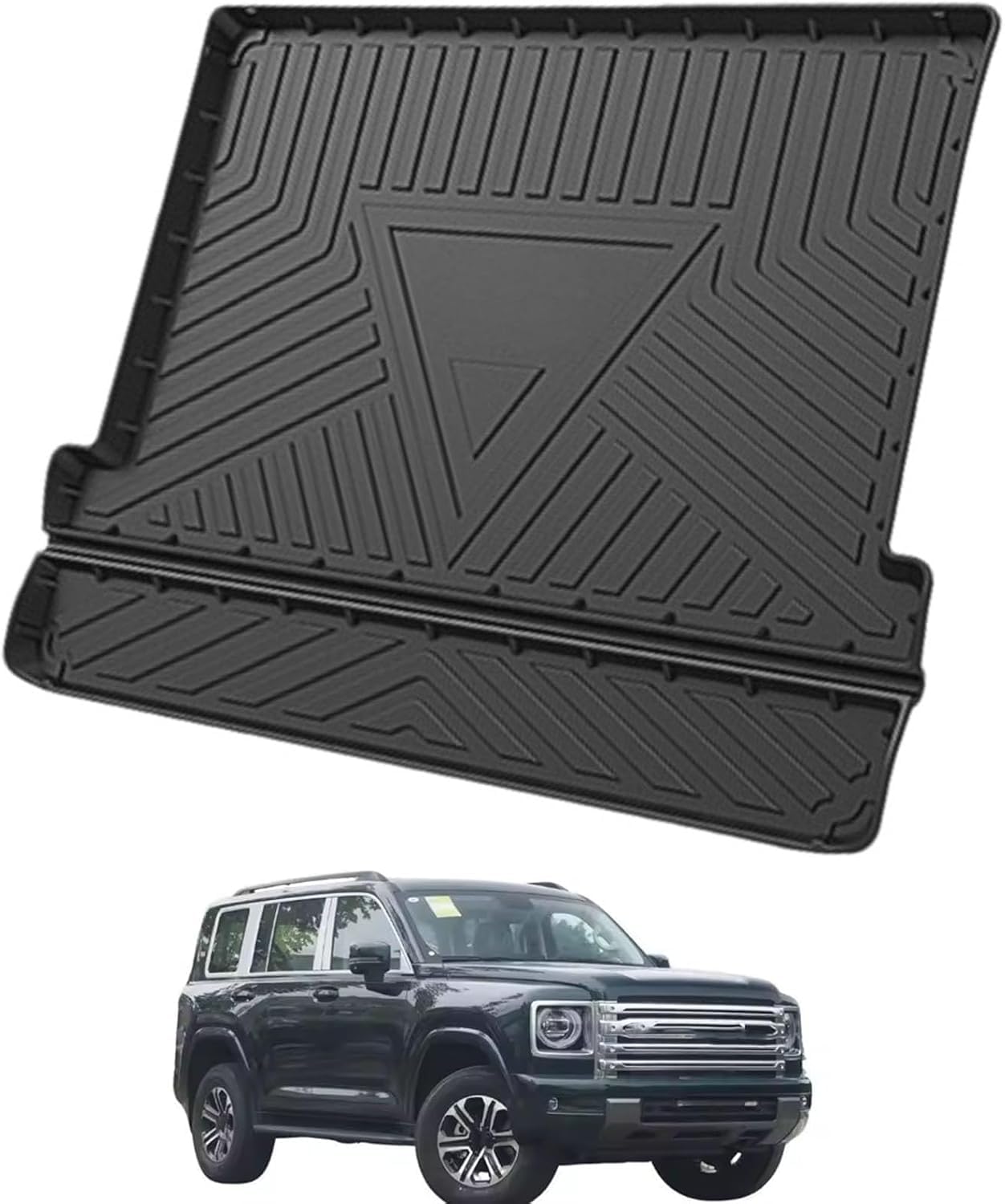 PLAKDFUU Bootmat for Haval H9 7-seater 2015-2022 easyclean protector