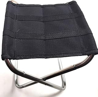 YUMO Una Silla Original Ligero, Compacto, Plegable Silla de Camping,Plata