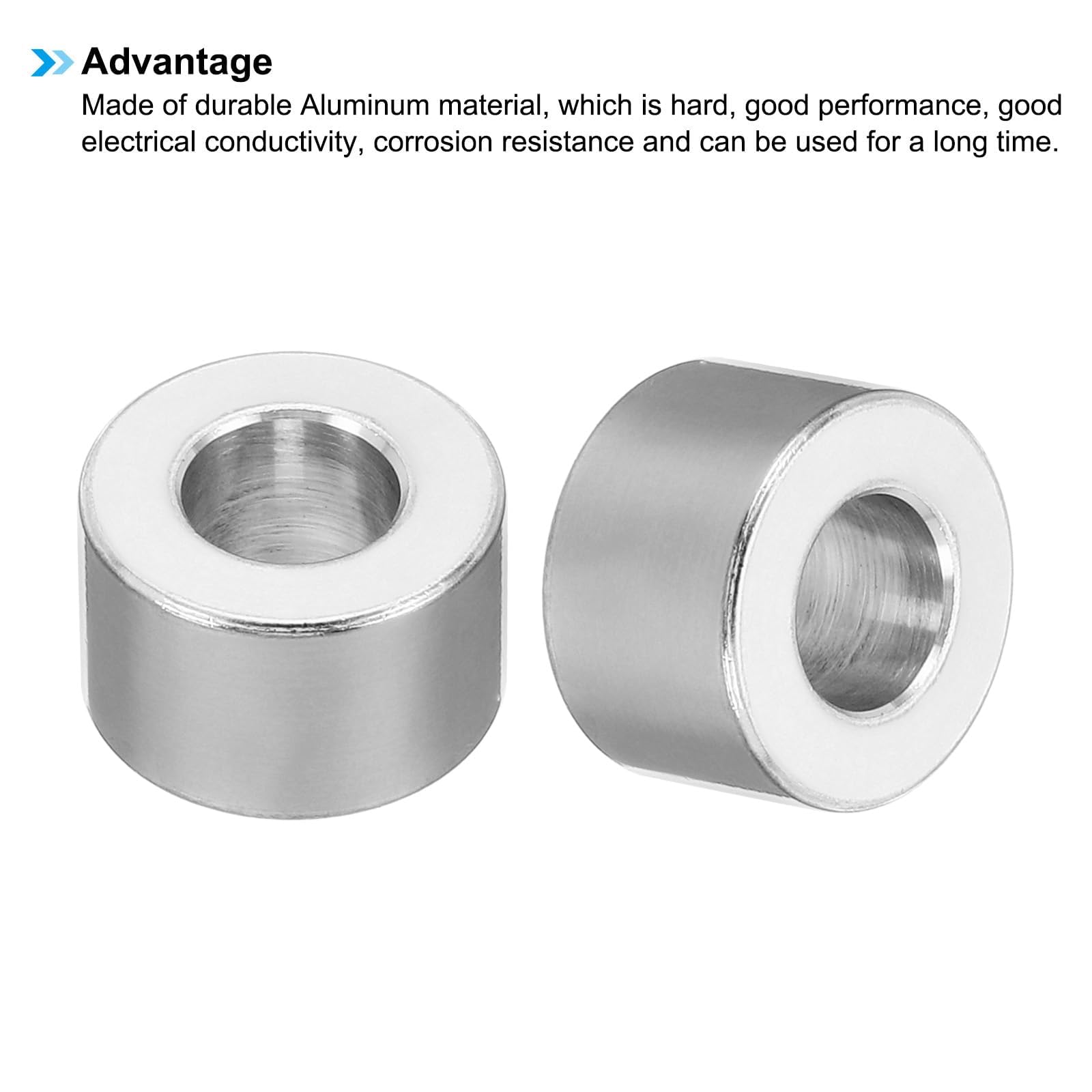 TA-VIGOR 5Pcs M8 Aluminum Spacer - Image 4