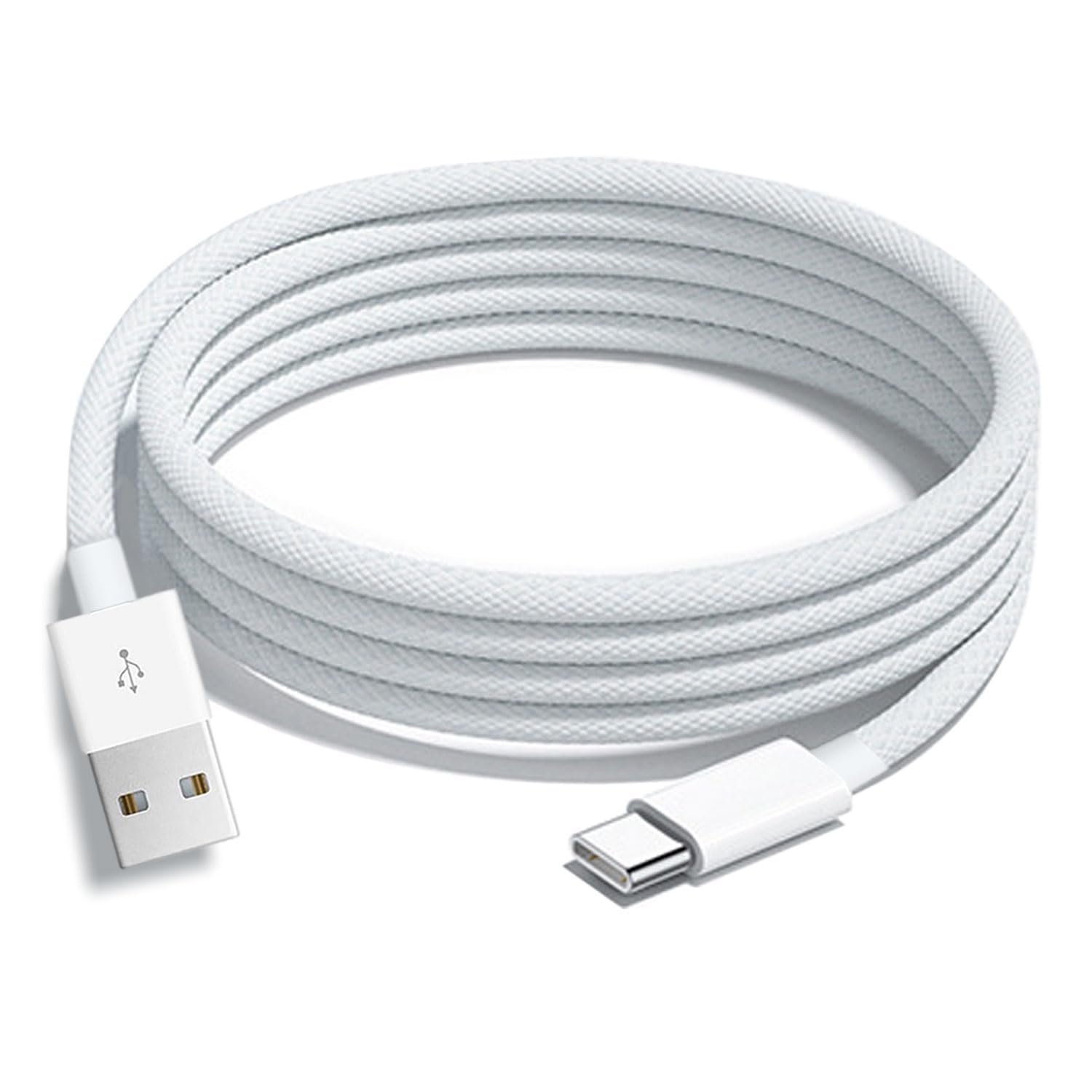 10FT iPhone 15/16/16E Woven USB C Cable for iPhone 17 Air,15/16 Pro Max, Plus,iPad 10th Gen,iPad Pro 12.9/11,iPad Air 5/4th,Mini 6th, AirPods Pro 2nd/